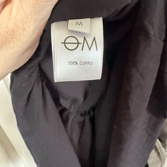 Objects Without Meaning Hi-Neck Halter Dress Gathered Green Lagenlook sz Medium - Picture 14 of 16